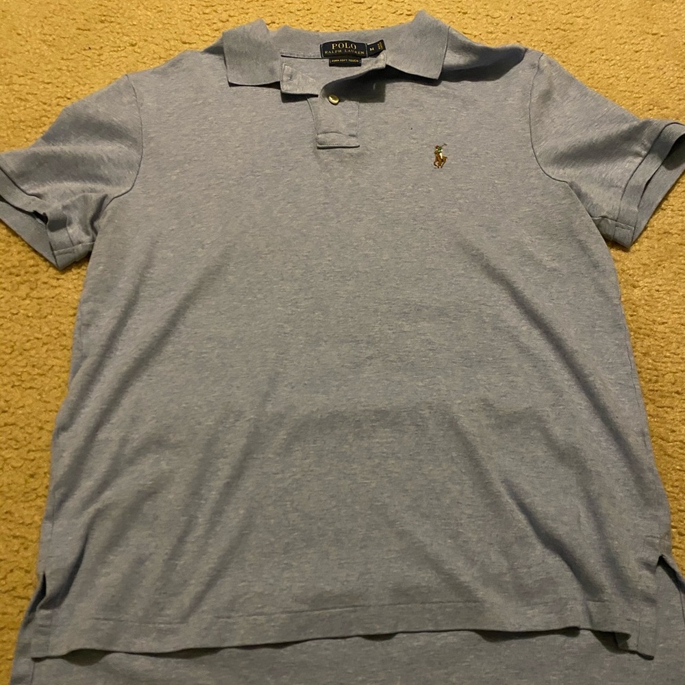 Men’s Baby Blue Polo